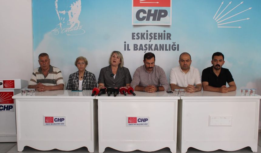 Eskişehir'de CHP'den eğitim eleştirisi