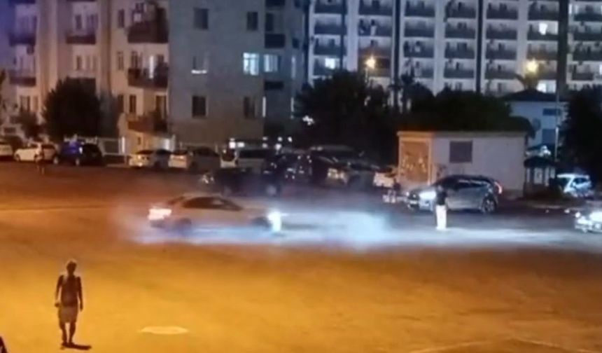 Drift atan sürücüye 46 bin TL ceza!