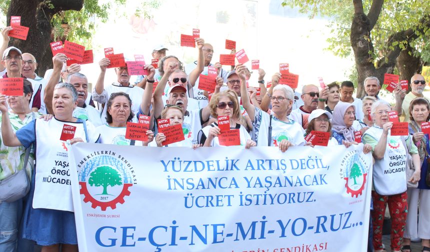 Eskişehir'de emekli çok dertli: Tepki büyüyor!