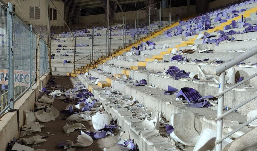 Afyonspor- Eskişehirspor maçı olaylı bitti!