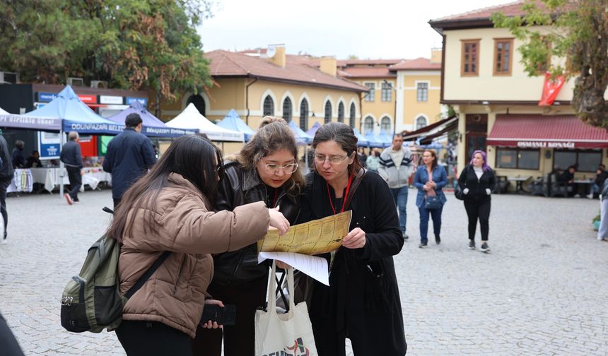 Eskişehir'de öğrenciler şehri keşfetti