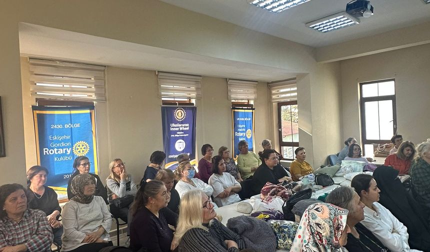 Odunpazarı'nda kadın sağlığına dikkat çekildi