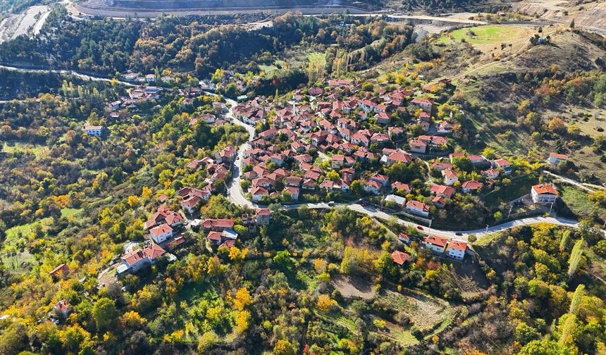 Eskişehir'in  o ilçesinin muhteşem manzarası...