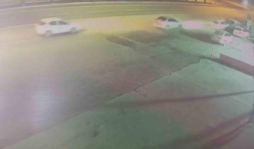 Aracın sağından geçmeyince çalışınca ortalığı savaş alanına çevirdi