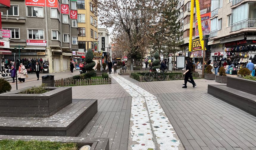 Hamamyolu'ndaki banklar neden boş? Kuş pisliği vatandaşı oturtmuyor