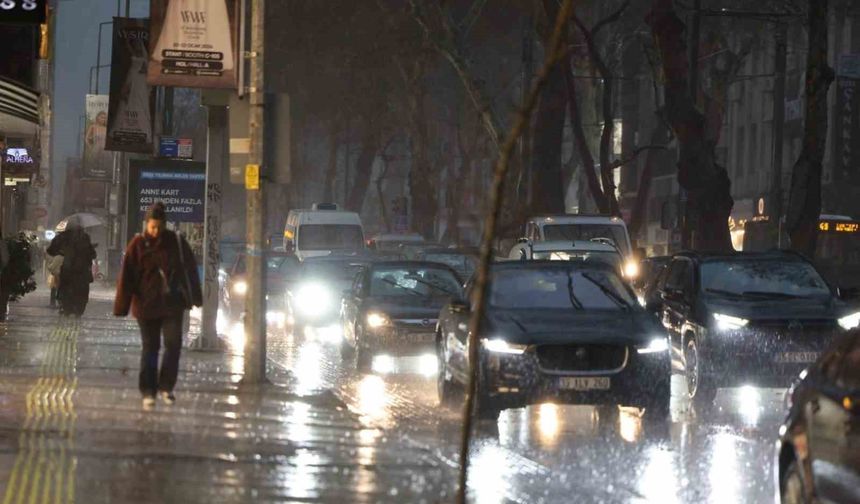 Metrekareye 47.5 kilogram yağış düştü