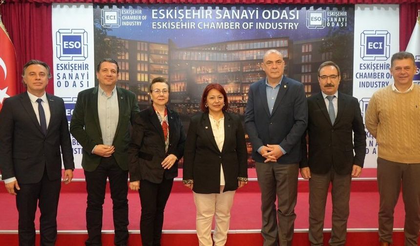 Eskişehir MMO'dan Sanayi Odası'na ziyaret