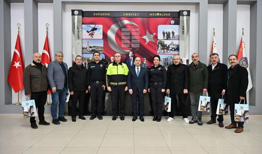Eskişehir Emniyeti'nden anlamlı buluşma