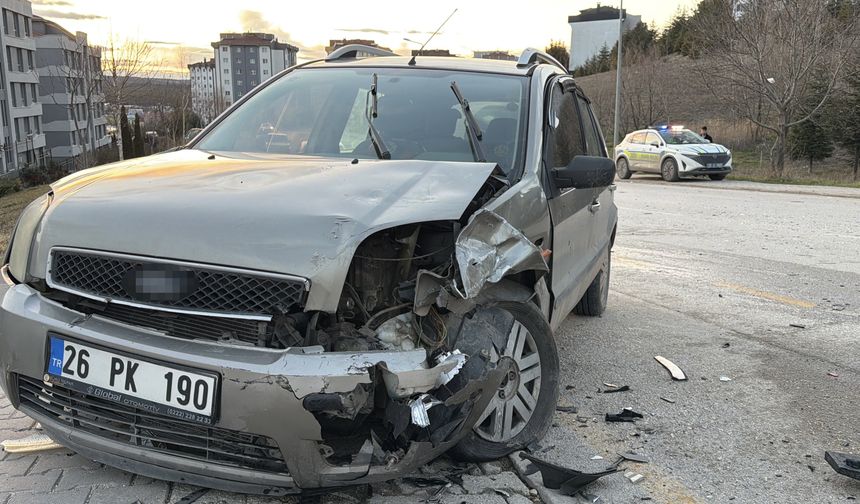 Eskişehir trafiğinde zincirleme kaza!