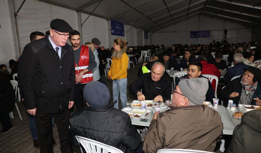 Odunpazarı'ndan ilk iftar...