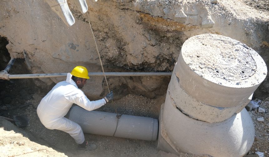 3 Mahallede altyapı çalışması yapıldı