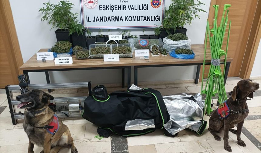 Eskişehir’de yasaklı madde üretim ağı çökertildi