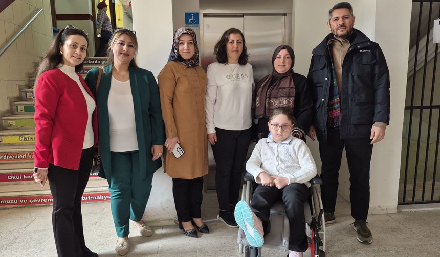 Yürekleri ısıtan dayanışma... Minik Zeynep'e engel kalmadı