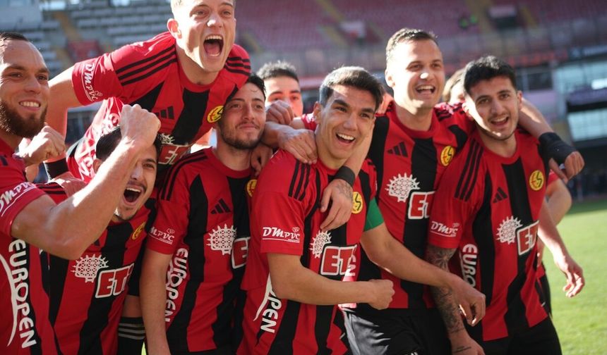 Eskişehirspor zirve takibini sürdürüyor!