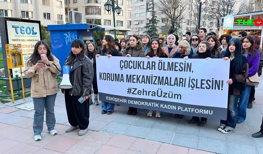 Zehra Üzüm'ün öldürülmesine tepki gösterdiler!
