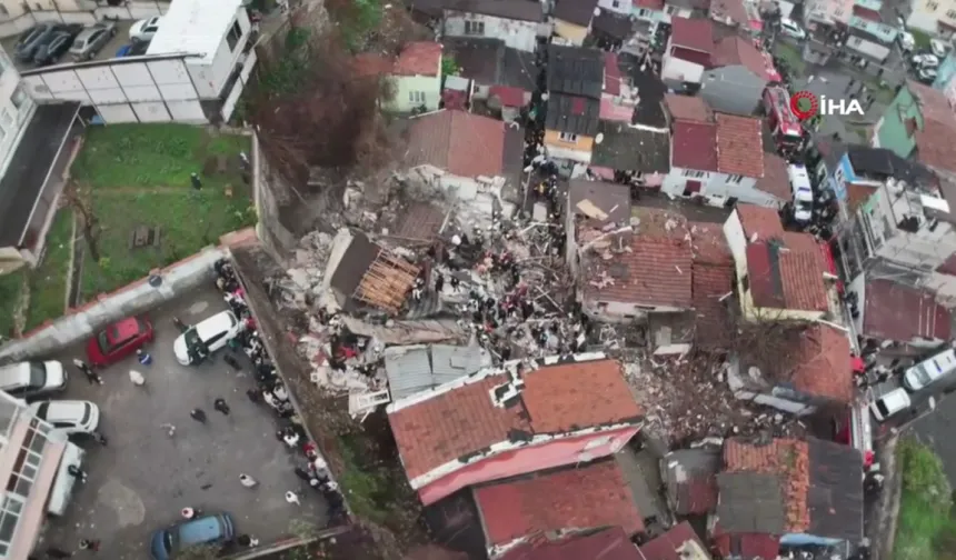 Son dakika! 2 Bina çöktü!