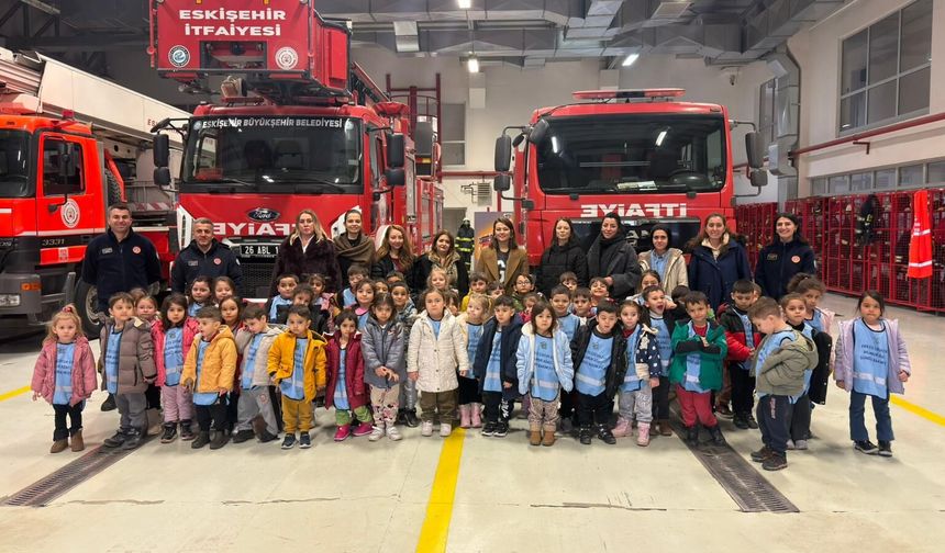 Minikler hem eğlendi hem öğrendi