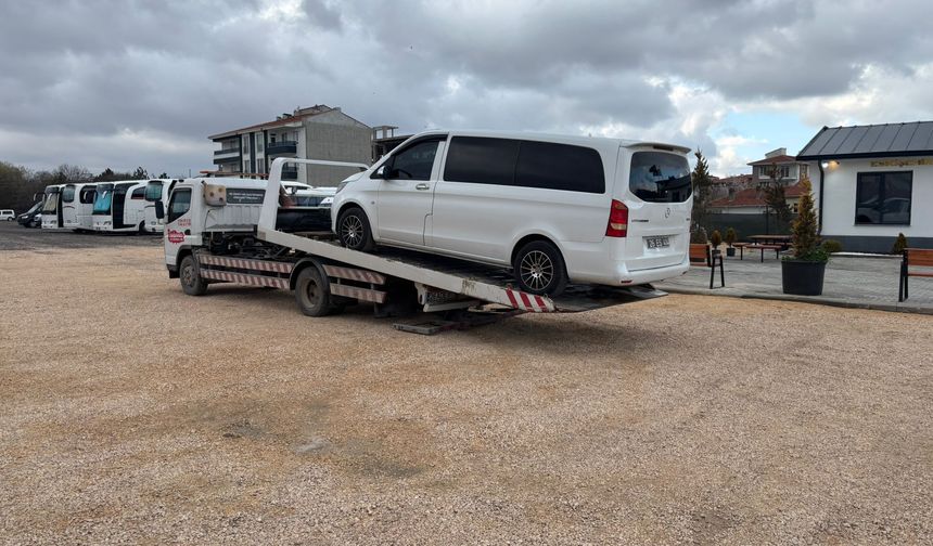 Eskişehir’de servisçiler arasında haciz krizi