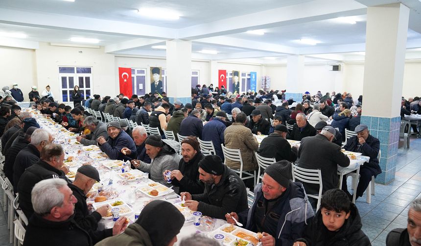 Gündüzler Mahallesi’nde iftar buluşması