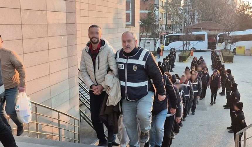 Eskişehir merkezli 18 ildeki dev dolandırıcılık operasyonu!