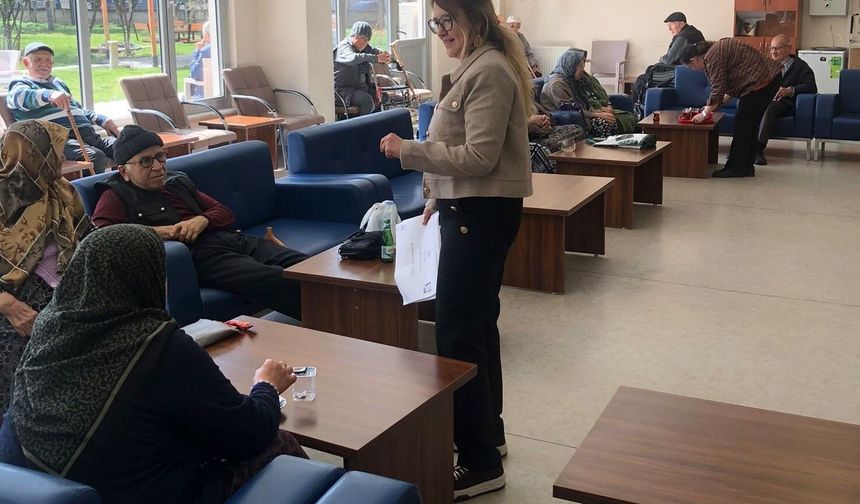 Eskişehir'de yaşlılara dijital eğitim