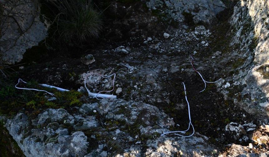 Eskişehir’de kaçak kazıya suçüstü: Patlayıcılar ele geçirildi