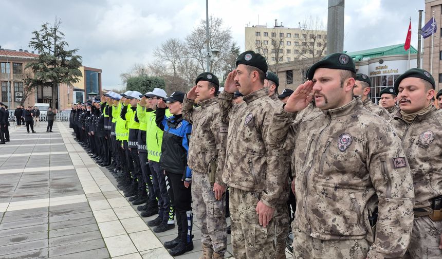 Eskişehir’de Polis Haftası töreni!
