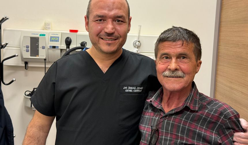 4,5 saatlik operasyonla sağlığına kavuştu