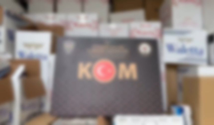 5 milyon makaron ele geçirildi