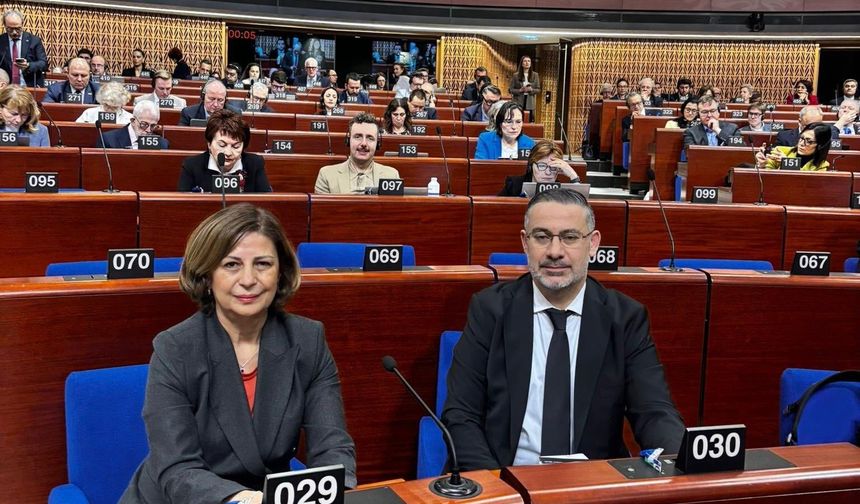 Başkan Ünlüce Strazburg'da konuştu!