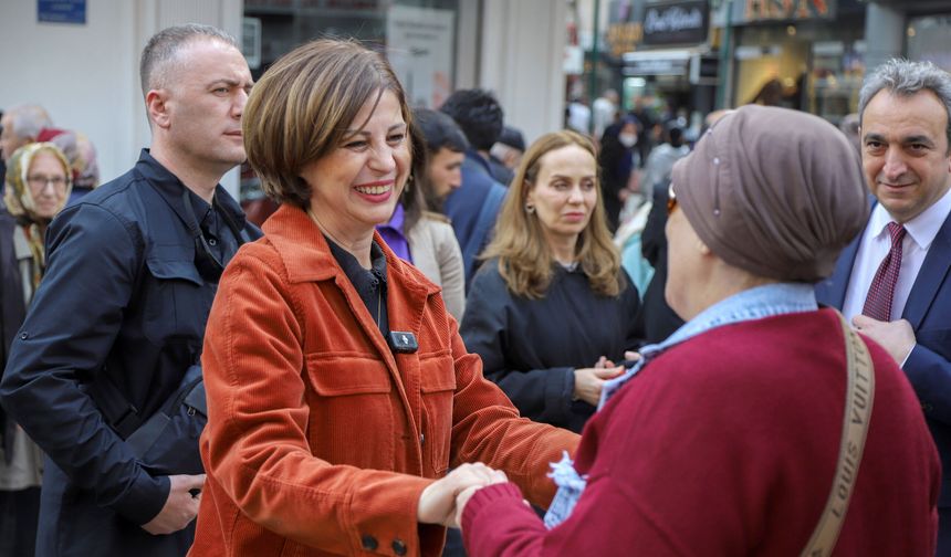 Başkan Ünlüce Hamamyolu’nda vatandaşla buluştu