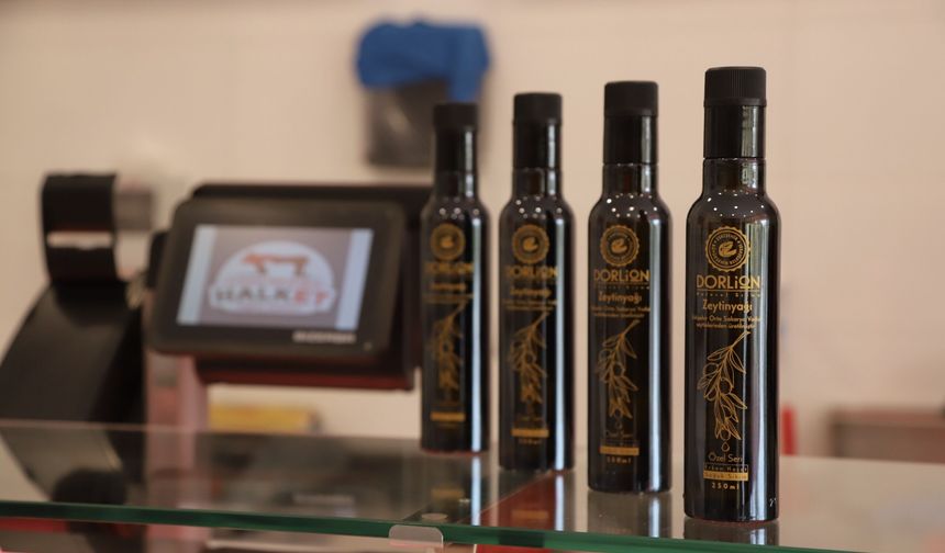 Eskişehir’de ödüllü zeytinyağı satışta!