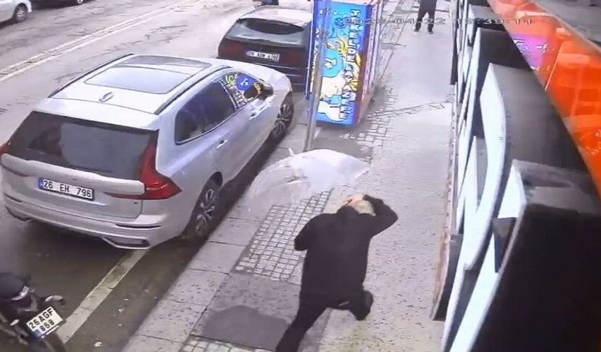 Korkutan olayın görüntüleri ortaya çıktı