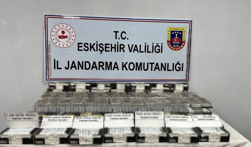 21 Bin 240 kaçak makaron ele geçirildi