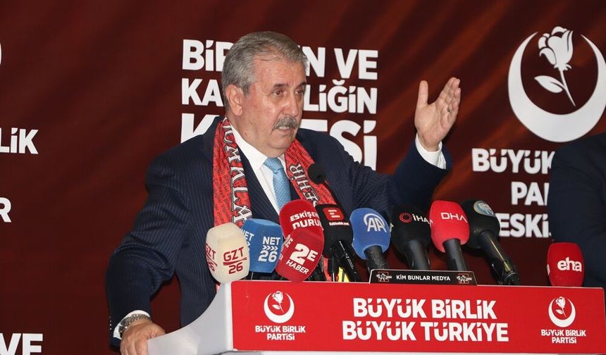 Destici’den Eskişehir’de dikkat çeken açıklamalar
