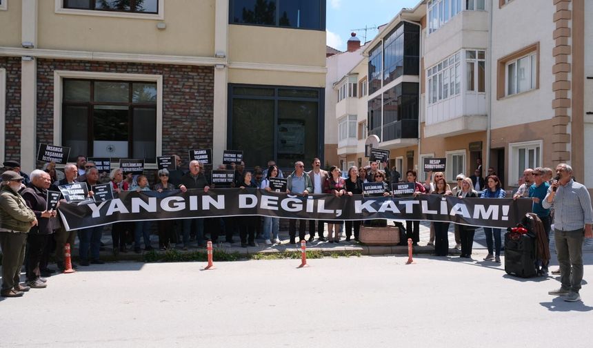 Seyitgazi yangınıyla ilgili hesap sorulması istendi