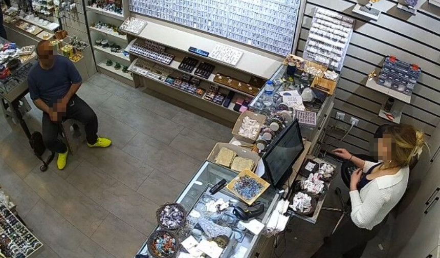 Eskişehir'de takı mağazasında cinsel taciz!