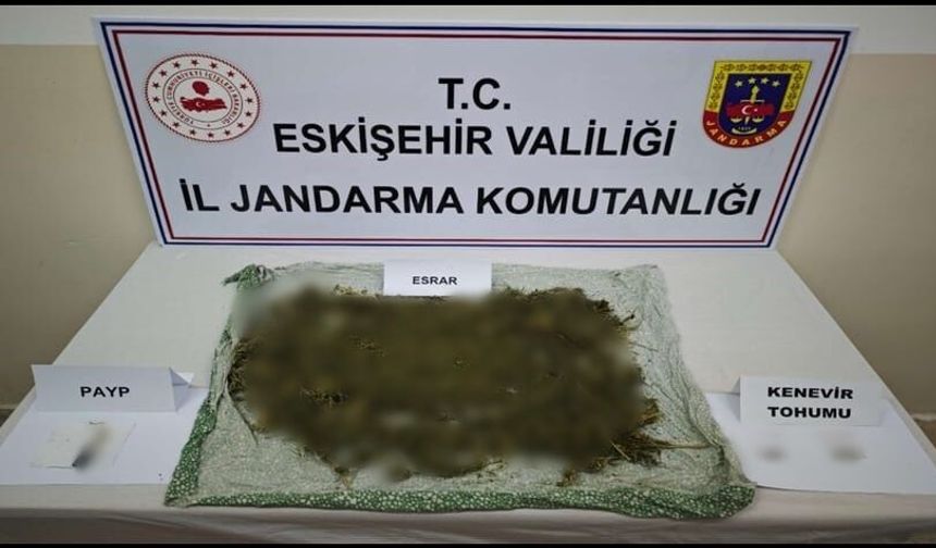Jandarmadan Sarıcakaya'ya zehir baskını!