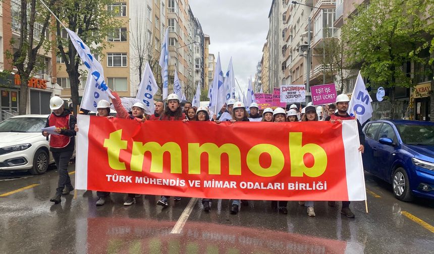 TMMOB’dan 1 Mayıs yürüyüşü