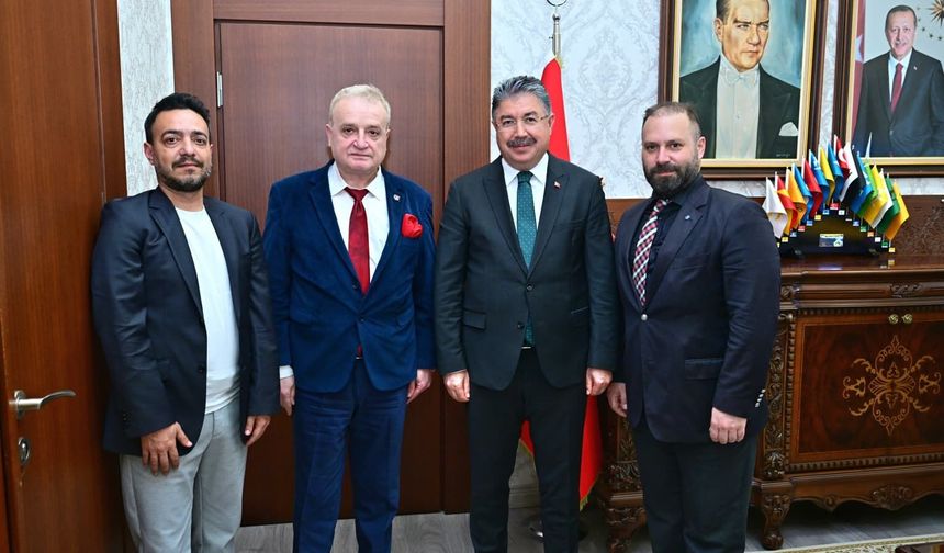 Sakarya'dan Vali Yılmaz'a ziyaret
