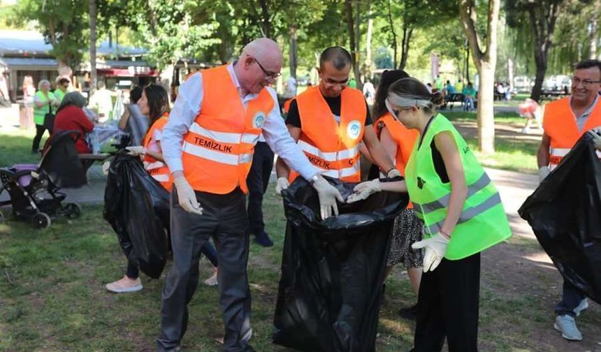 Kent genelinde çevre için yoğun mesai