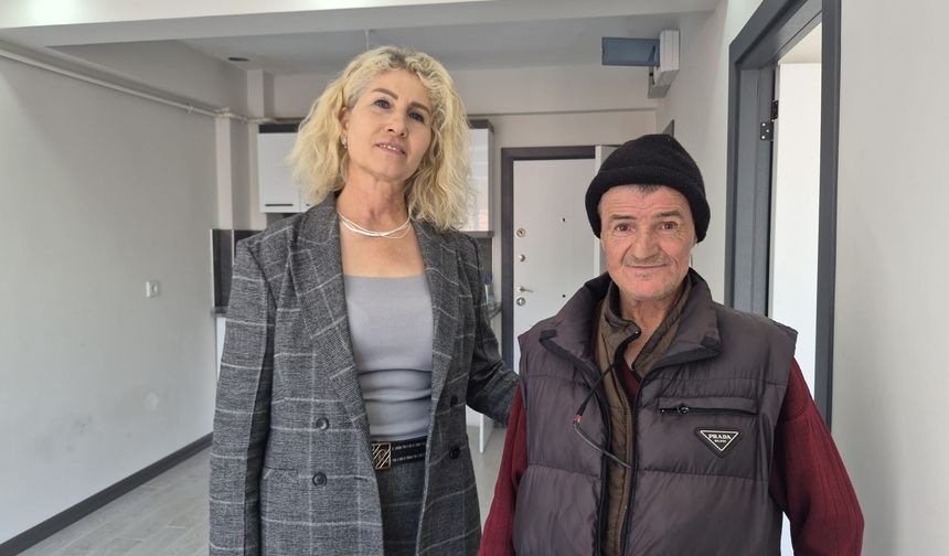 Engelli vatandaş evine kavuştu