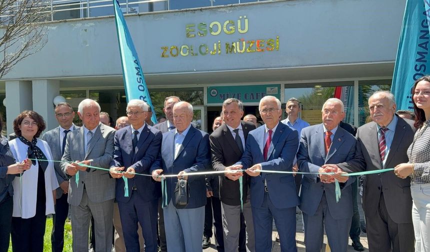 ESOGÜ Zooloji Müzesi yeni yerinde açıldı