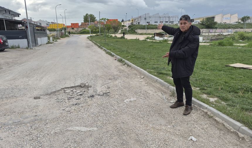 Kaza riski mahalleliyi tedirgin etti