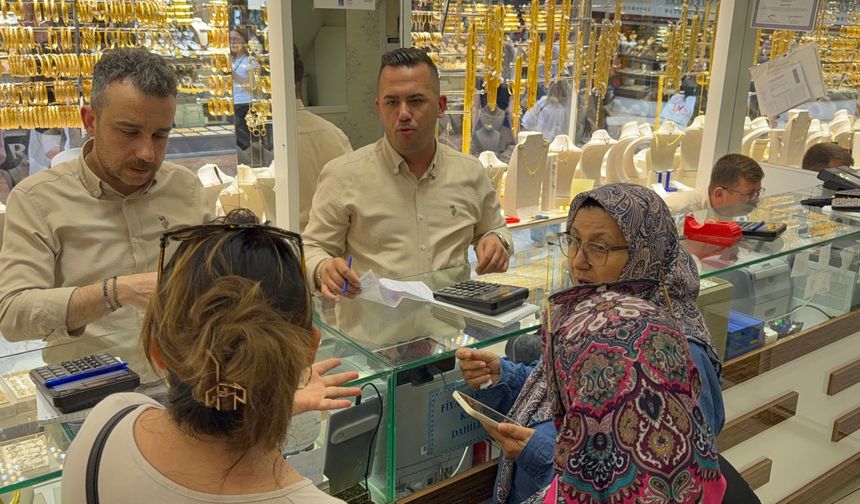 Kuyumcunun dikkati 1 milyon 350 bin TL’lik dolandırıcılığı önledi