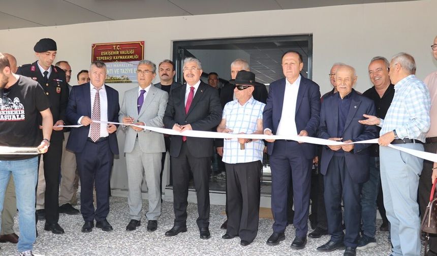 Nemli Köyü Sosyal Tesisleri törenle hizmete açıldı