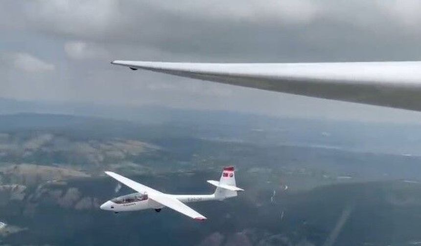 Eskişehir’de 800 metrede evlilik teklifi