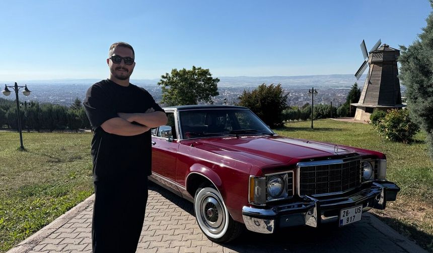 1975 model klasik otomobil ilgi odağı oldu
