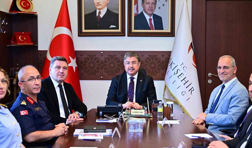 Kent  güvenliği için koordinasyon toplantısı düzenlendi