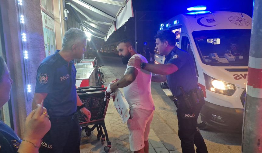 Eskişehir'de bıçaklı kavga!